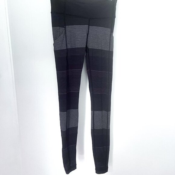 Lululemon Speed Tight II Om Stripe Black Multi 4 - Picture 8 of 14